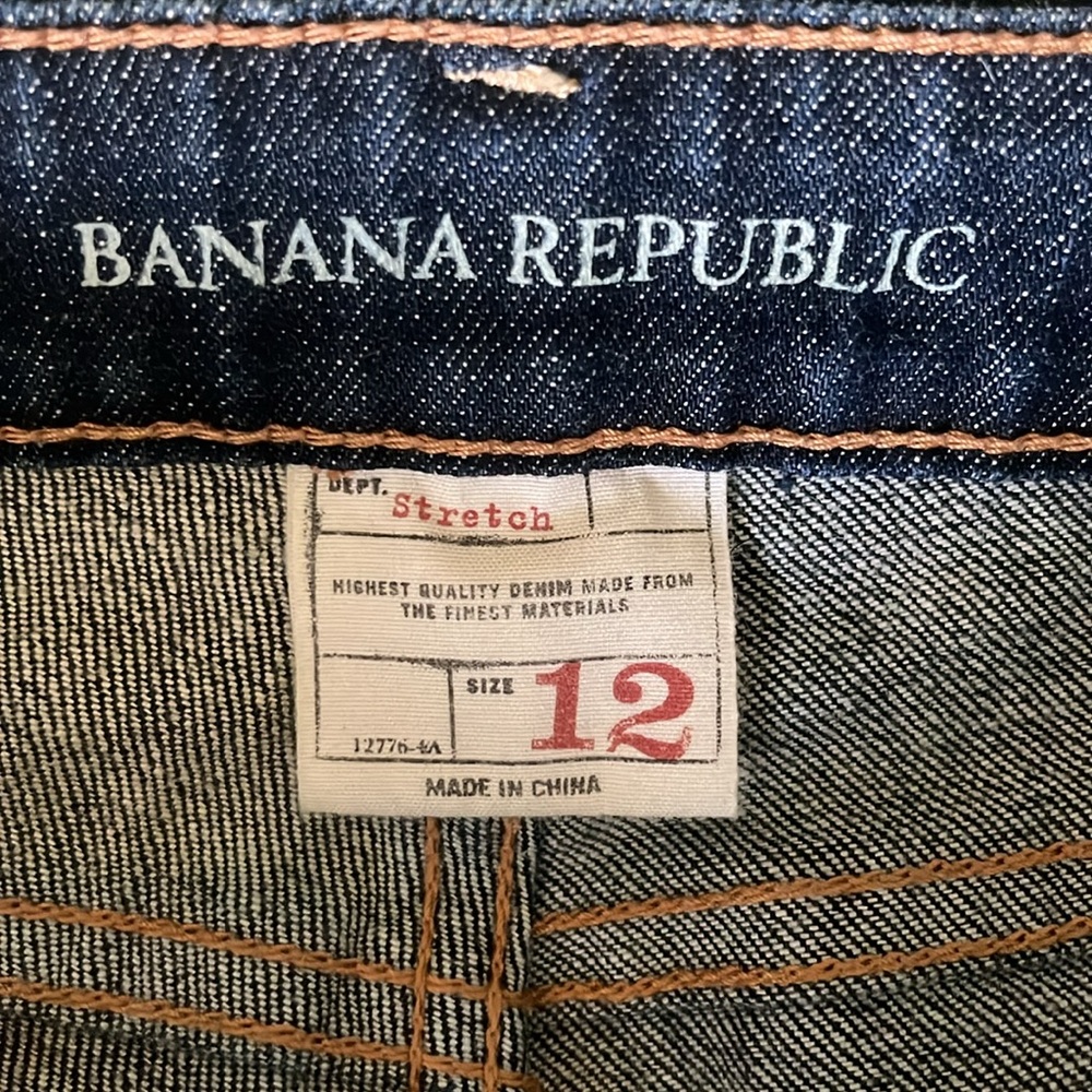 Banana Republic boot cut stretch size 12